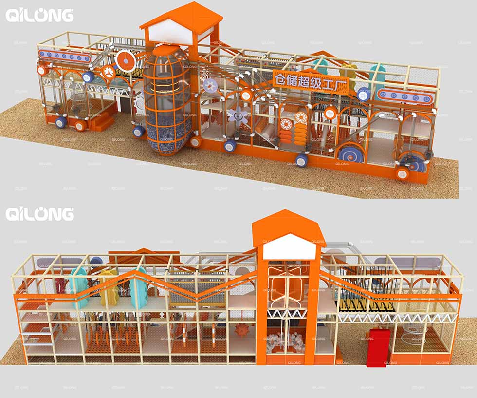 Customized Kids Indoor Playground Equipment Manufacturer