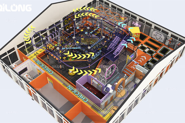 تسلية Qilong ** 1300㎡ مركز رياضي عصري في مدينة هانغتشو ، تشجيانغ