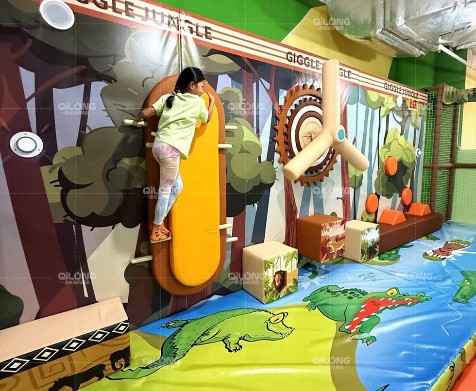 Customizable Indoor Playground Structures for Kids