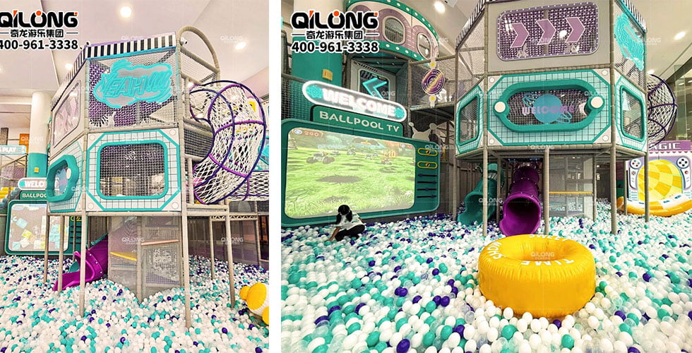 Interactive Ball Pit and Slide Manufacturer