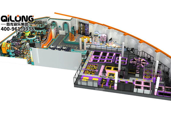 حديقة تشيلونغ الترفيهية للأطفال بمساحة 2100 متر مربع في المغرب