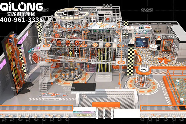 منتزه تشيلونغ الترفيهي** منتزه رياضي صناعي بمساحة 600 متر مربع في شيامن