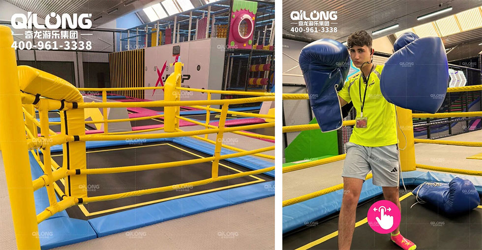 Premium quality trampoline park equipment options